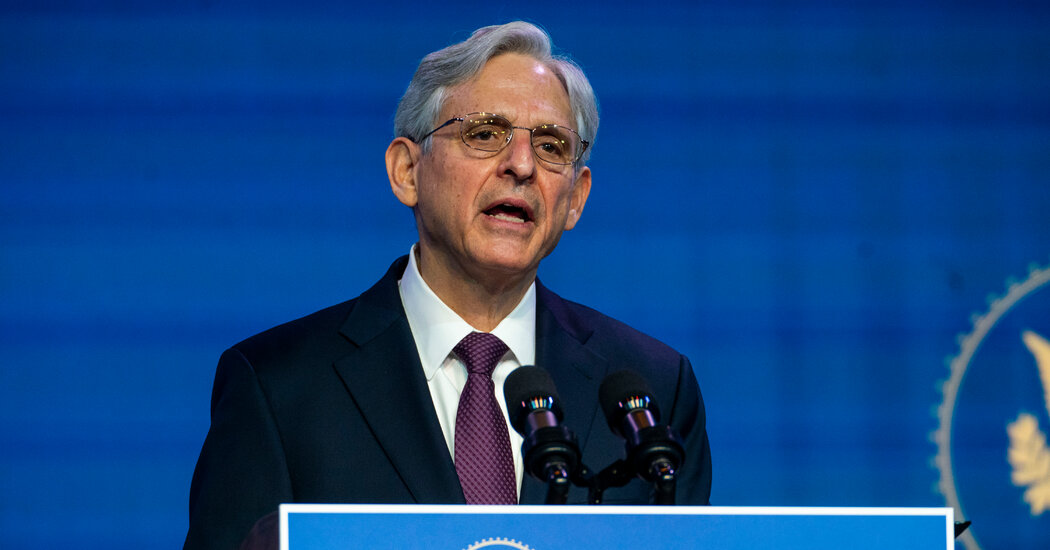 Garland Says as Lawyer Basic He Will Fight Home Extremism Garland Says as Lawyer Basic He Will Fight Home Extremism