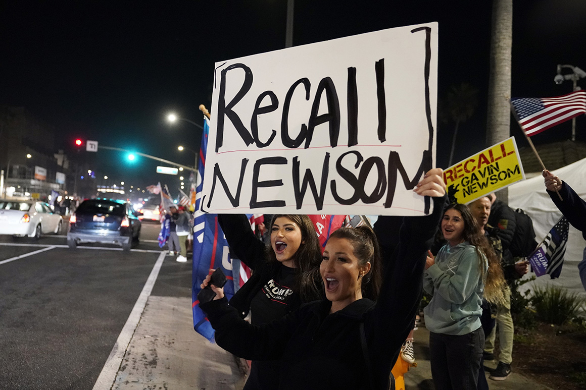 California Democrats scramble to battle Newsom recall, shut ranks