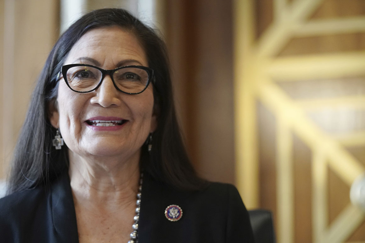 Manchin backs Haaland to guide Inside Division