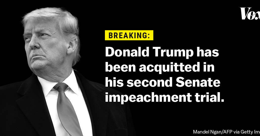 Impeachment trial: The Senate acquits former President Donald Trump of inciting an rebel