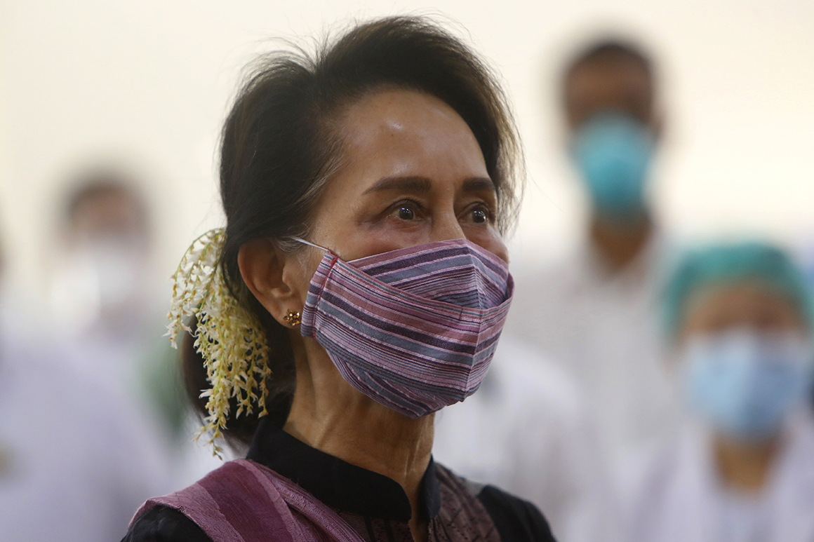 Army coup reported in Myanmar; Suu Kyi detained