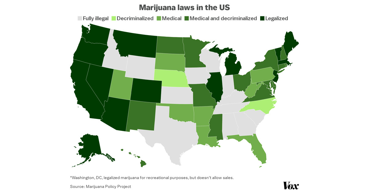 New Jersey simply legalized marijuana