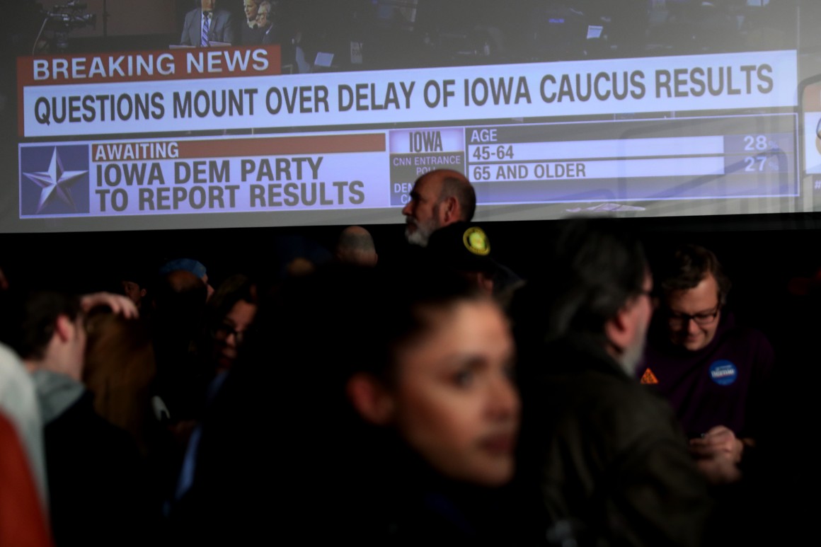 It would simply be sport over for the Iowa caucus