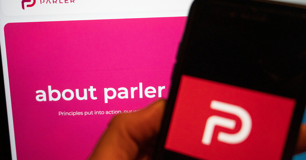 Parler, a Social Community That Attracted Trump Followers, Returns On-line