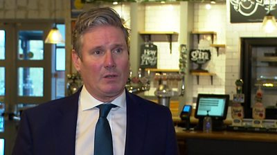 Covid: Starmer on South African variant and UK borders