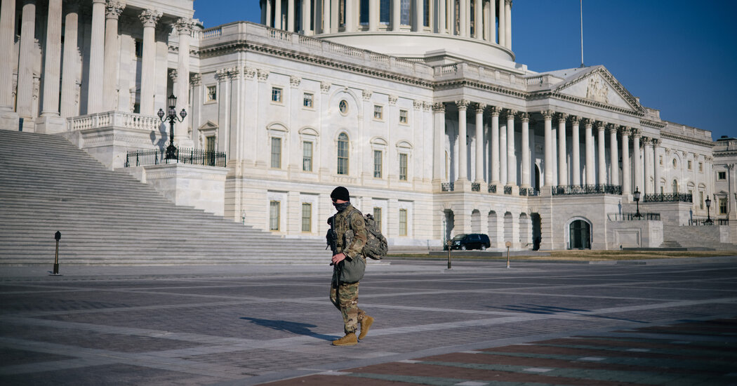 Capitol Police Chief Asks to Prolong Nationwide Guard Presence Capitol Police Chief Asks to Prolong Nationwide Guard Presence