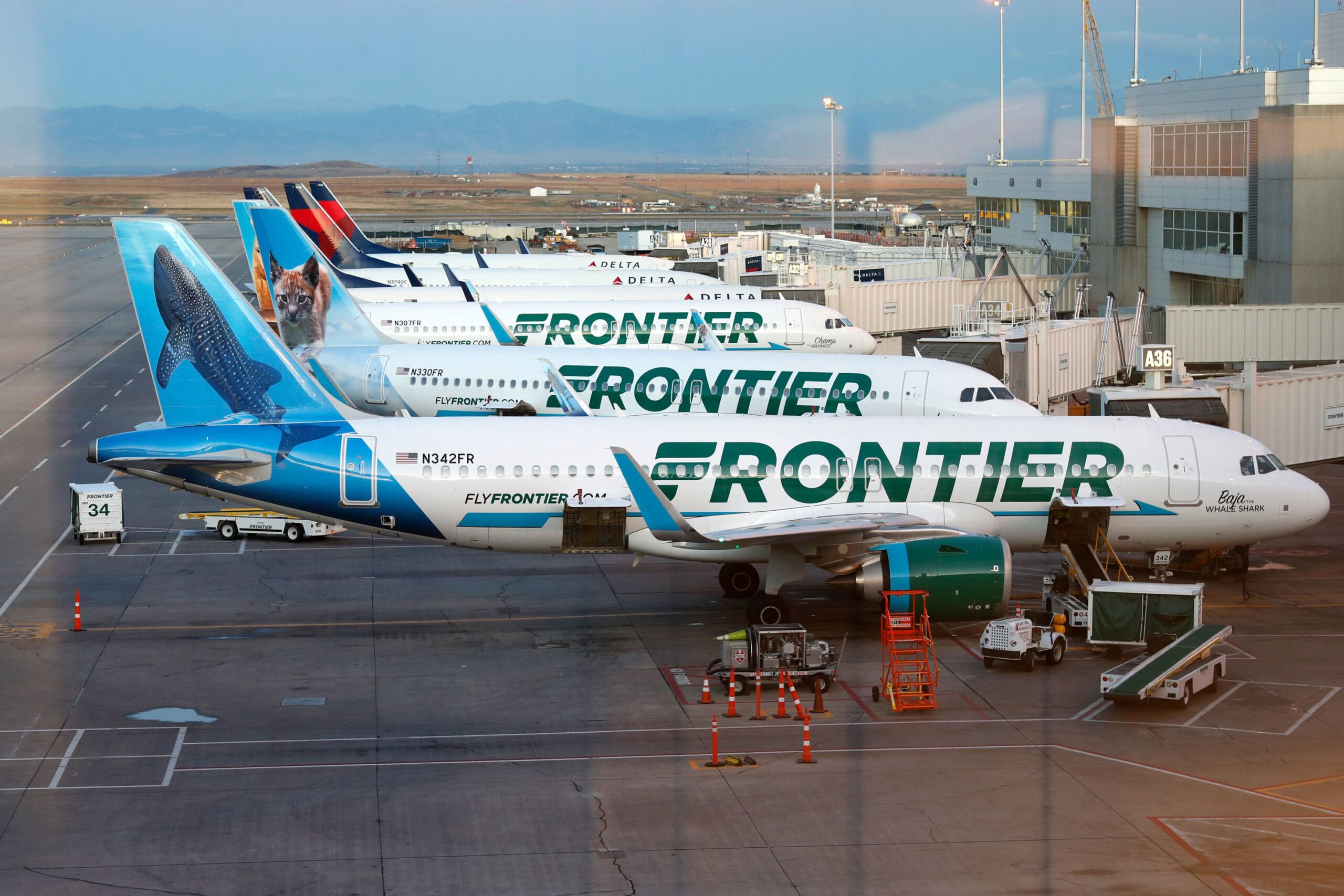 Finances service Frontier Airways information for an IPO once more