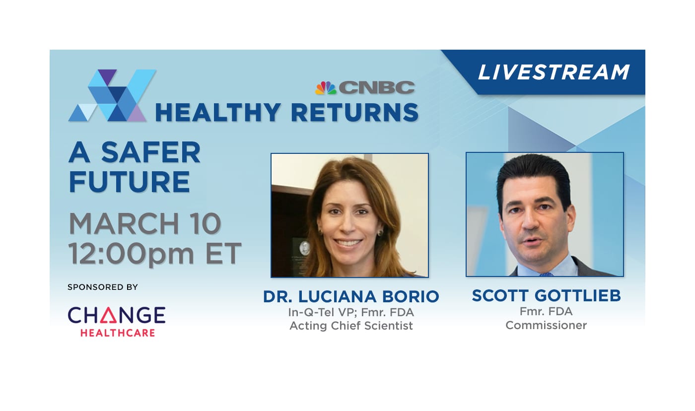 Wholesome Returns Constructing a safer future, Dr. Luciana Borio and fmr FDA Commissioner Scott Gottlieb