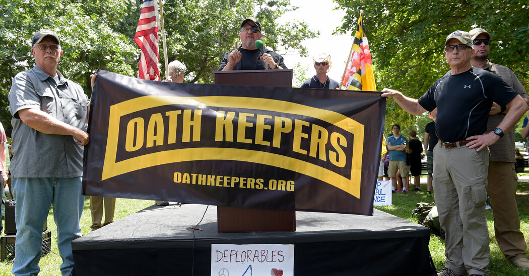 Oath Keepers Founder Is Stated to Be Investigated in Capitol Riot