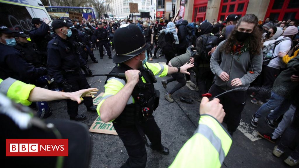 Bristol riot: Violent clashes with police 'shameful'