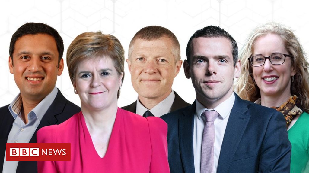 Holyrood 2021: Scottish leaders go head-to-head in first TV debate