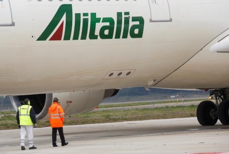 EU approves 24.7 mln euros of state assist for Italian service Alitalia