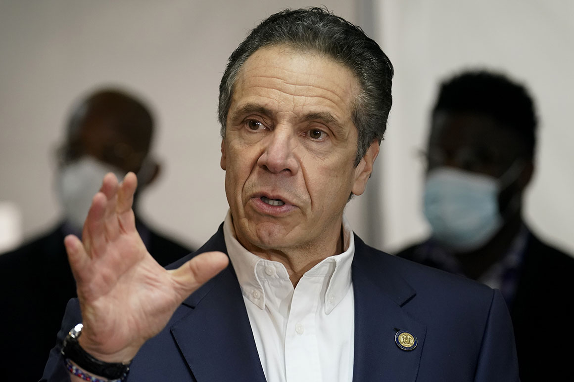 ‘Go to your pals’: Black leaders rally round Cuomo