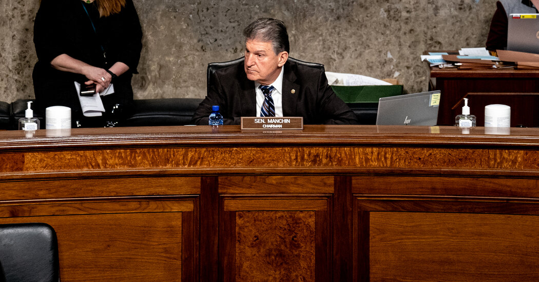 In Washington, Coverage Revolves Round Joe Manchin. He Likes It That Means.
