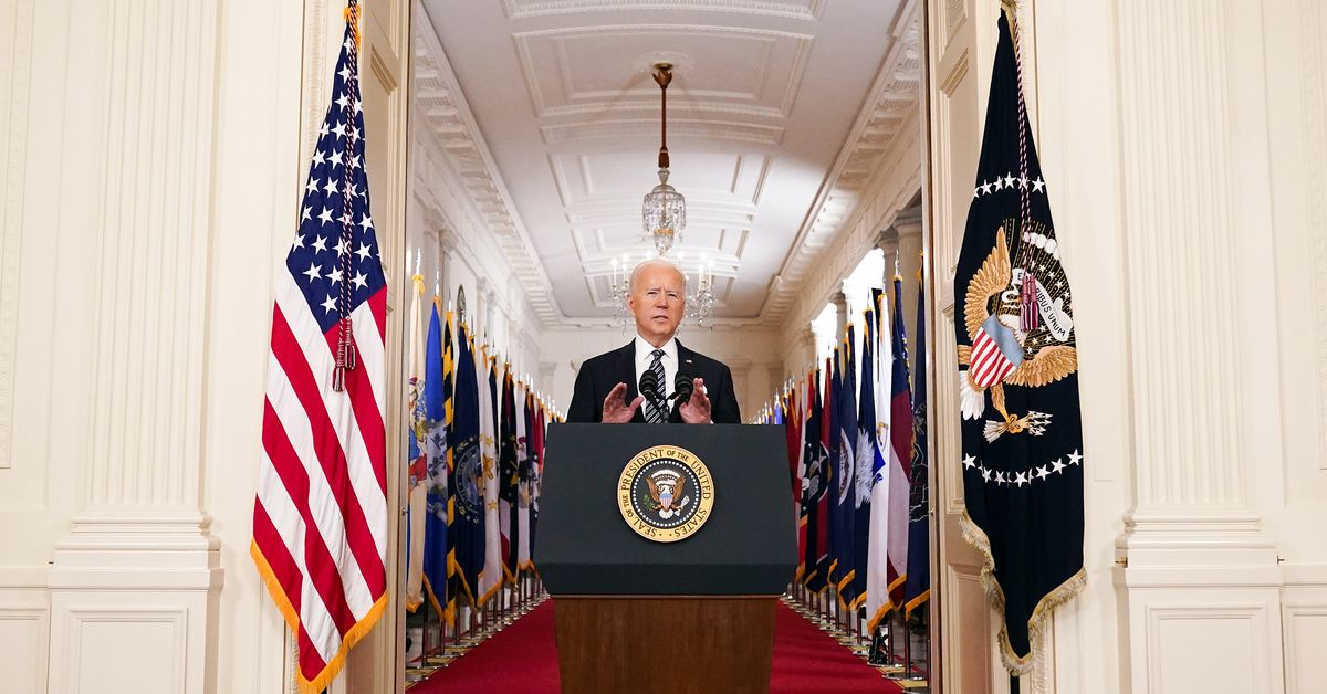 Biden speech: All adults shall be eligible for Covid vaccines by Could 1