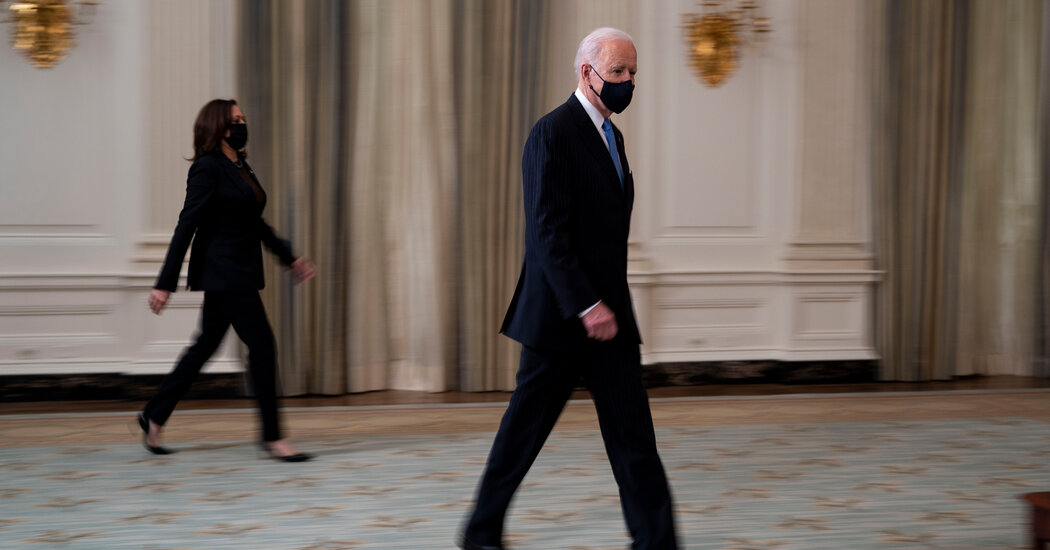 For Biden, Deliberation and Warning, Possibly Overcaution, on the World Stage