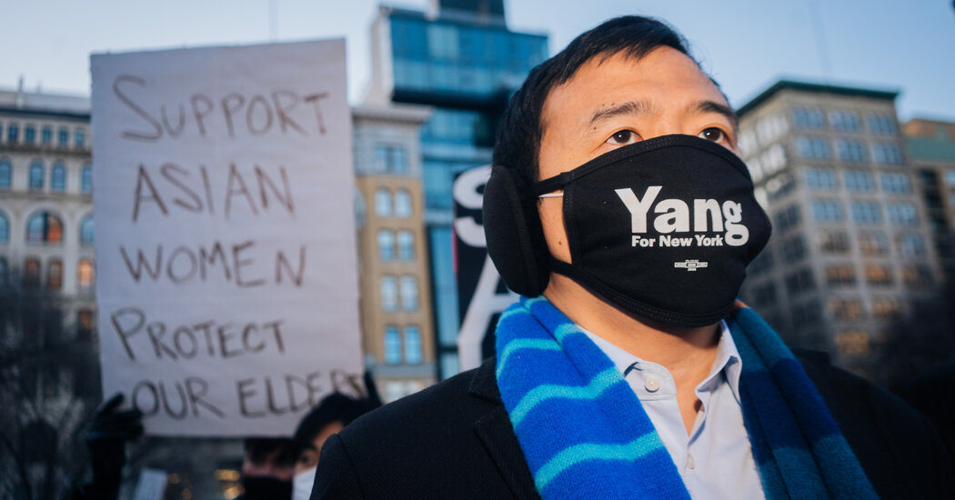 Anti-Asian Assaults Place Andrew Yang within the Highlight. How Will He Use It?