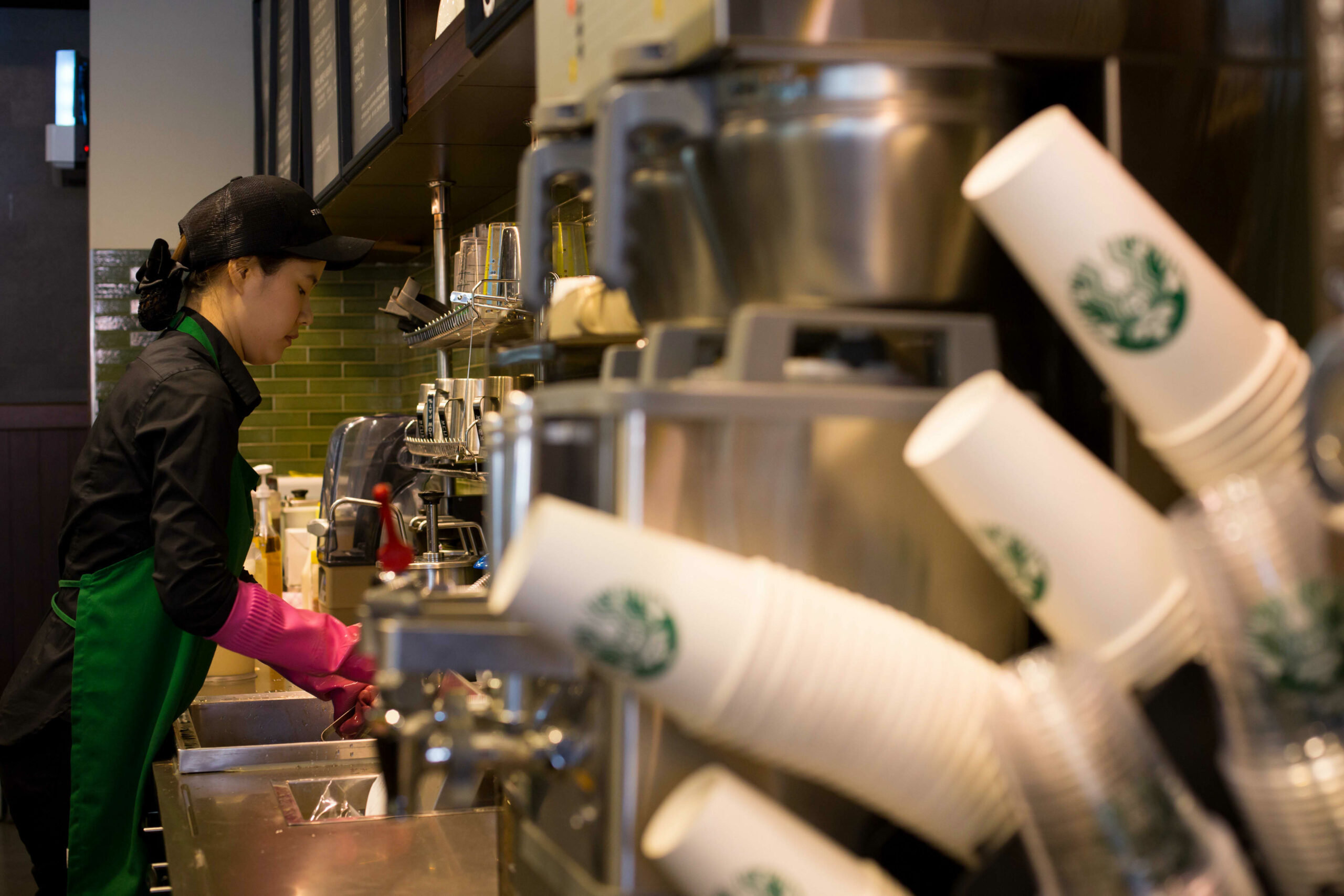 Starbucks will discontinue disposable cups in South Korea by 2025