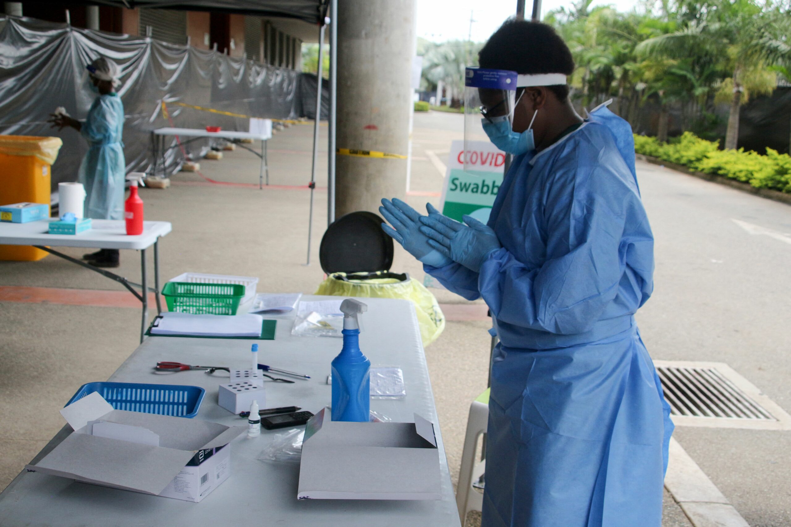 Papua New Guinea (PNG) Covid-19 outbreak, vaccine marketing campaign