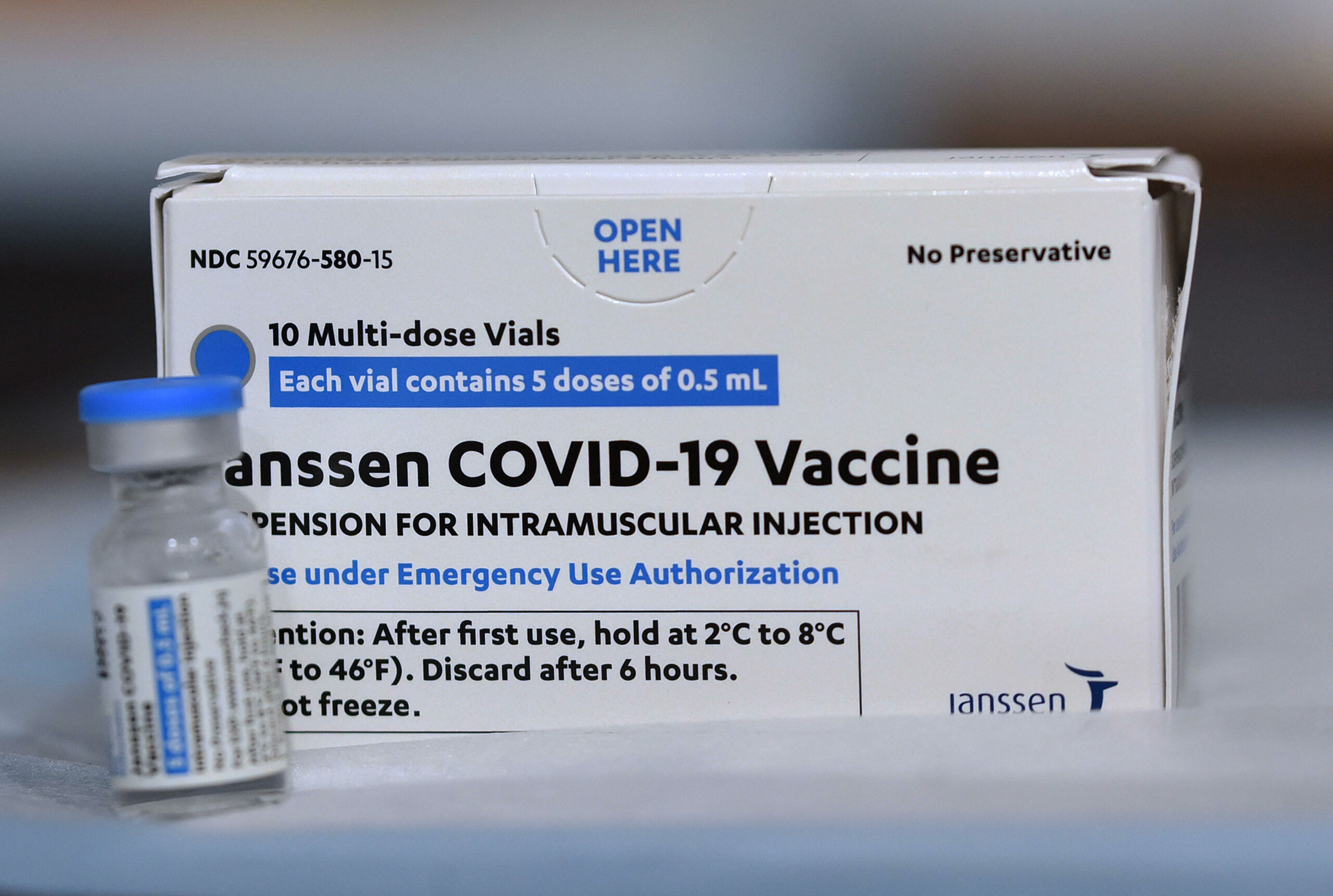 FDA briefly halts use of Johnson & Johnson vaccine as a consequence of uncommon blood clotting points