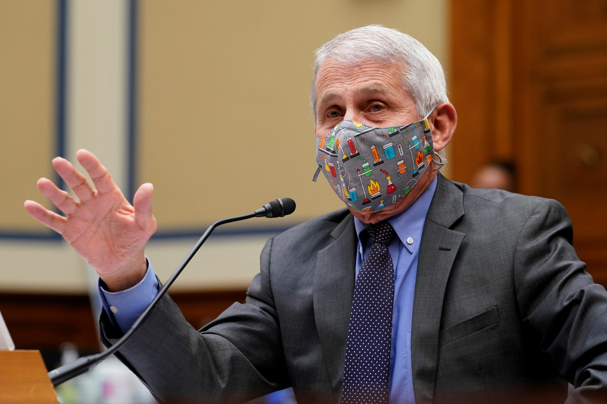 Fauci says face masks may turn out to be seasonal after Covid pandemic