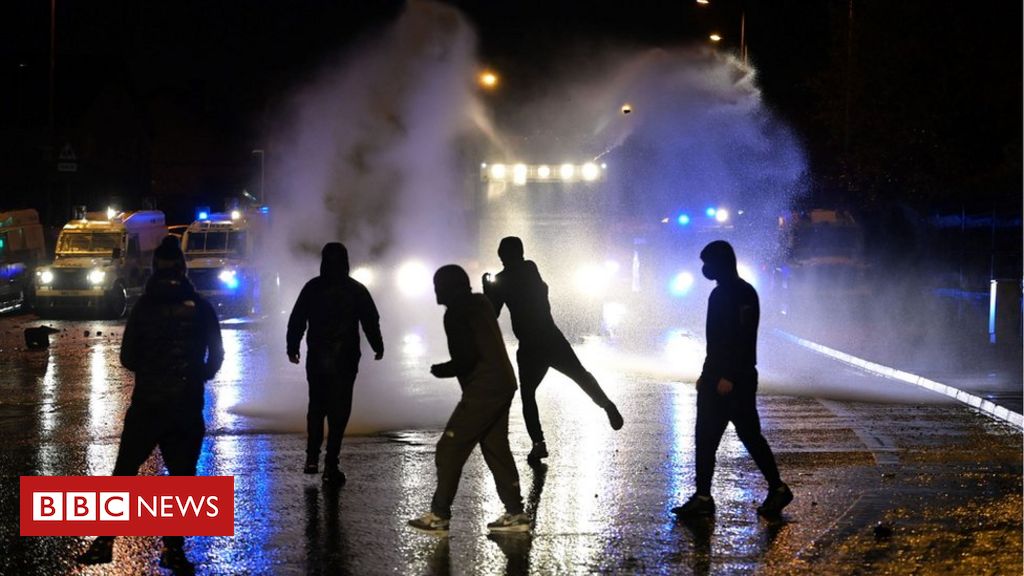 NI riots: Police use water cannon throughout additional riots