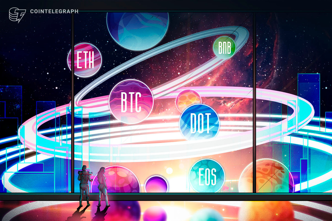 Prime 5 cryptocurrencies to look at this week: BTC, ETH, BNB, DOT, EOS Prime 5 cryptocurrencies to look at this week: BTC, ETH, BNB, DOT, EOS