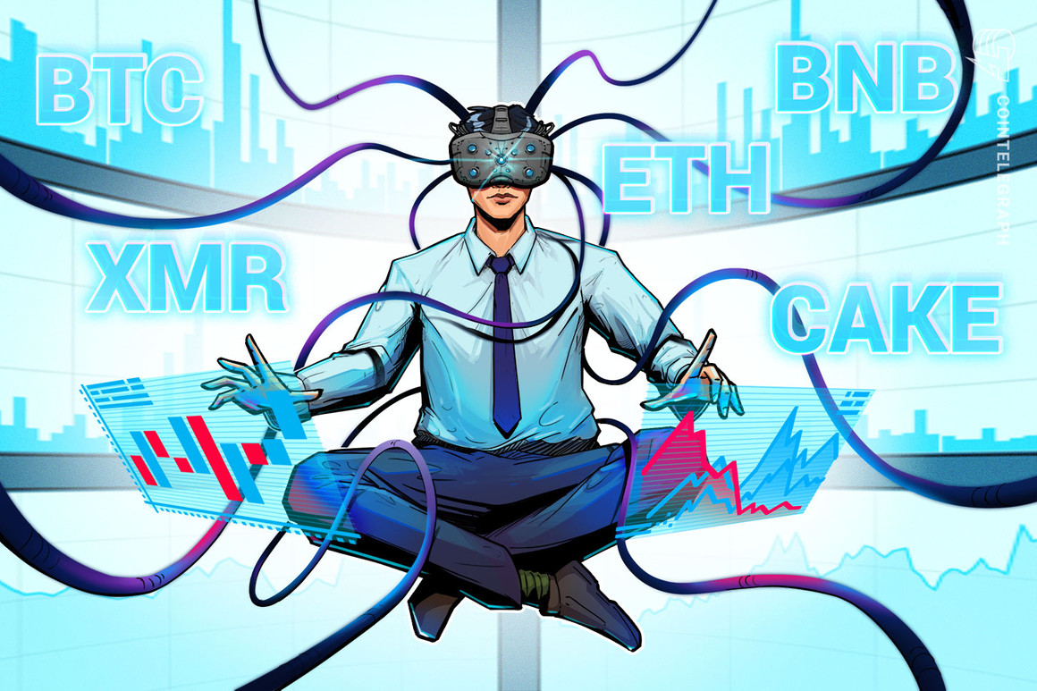 BTC, ETH, BNB, XMR, CAKE BTC, ETH, BNB, XMR, CAKE