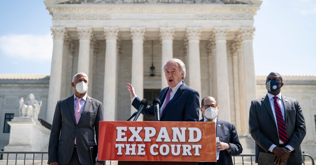 Democrats’ Supreme Courtroom Enlargement Plan Attracts Resistance