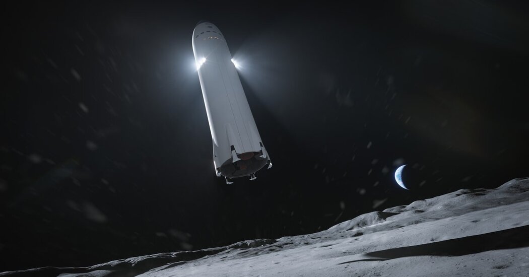 NASA Awards SpaceX $2.9 Billion to Construct Moon Lander