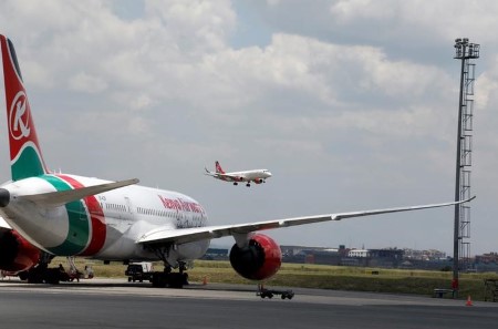 Kenya Airways suspends flights to United Kingdom