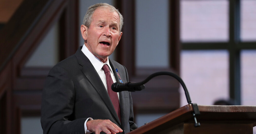 Bush Criticizes Republican Get together in Interview