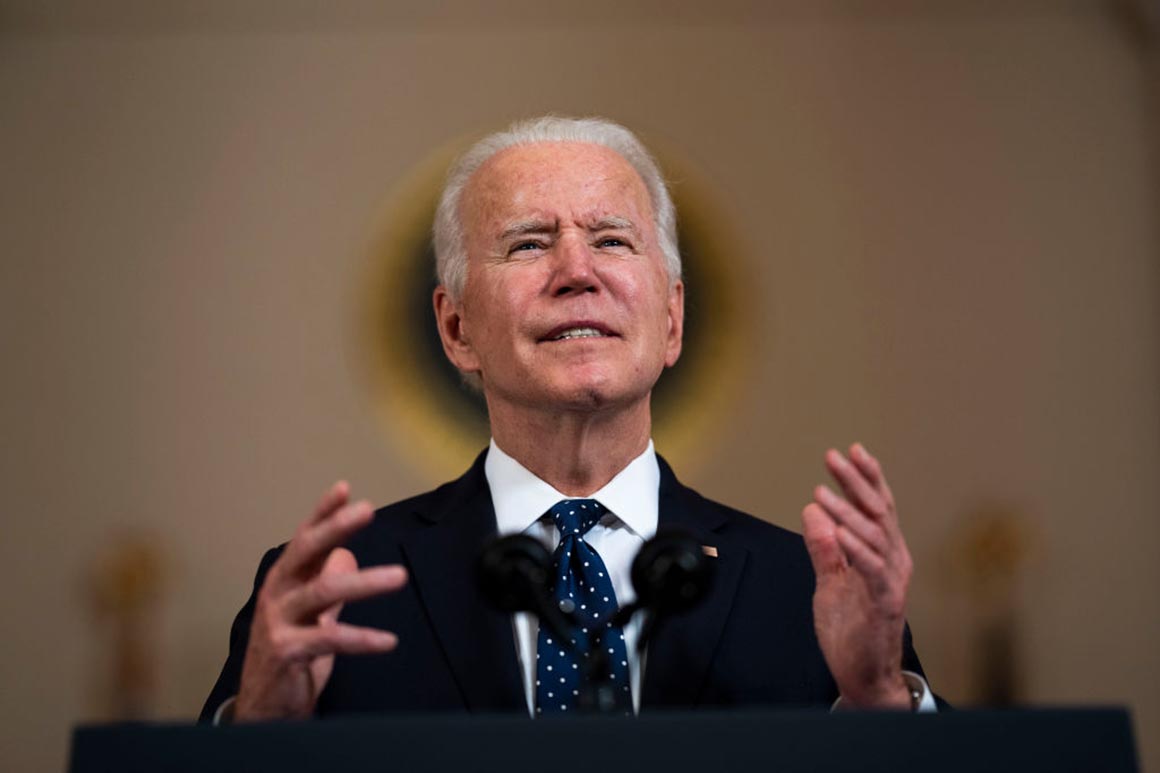 Biden goals for sweeping local weather aim — with or with out Congress