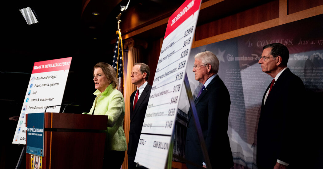 Republicans Look to Slash the Dimension of Biden’s Infrastructure Plan Republicans Look to Slash the Dimension of Biden’s Infrastructure Plan