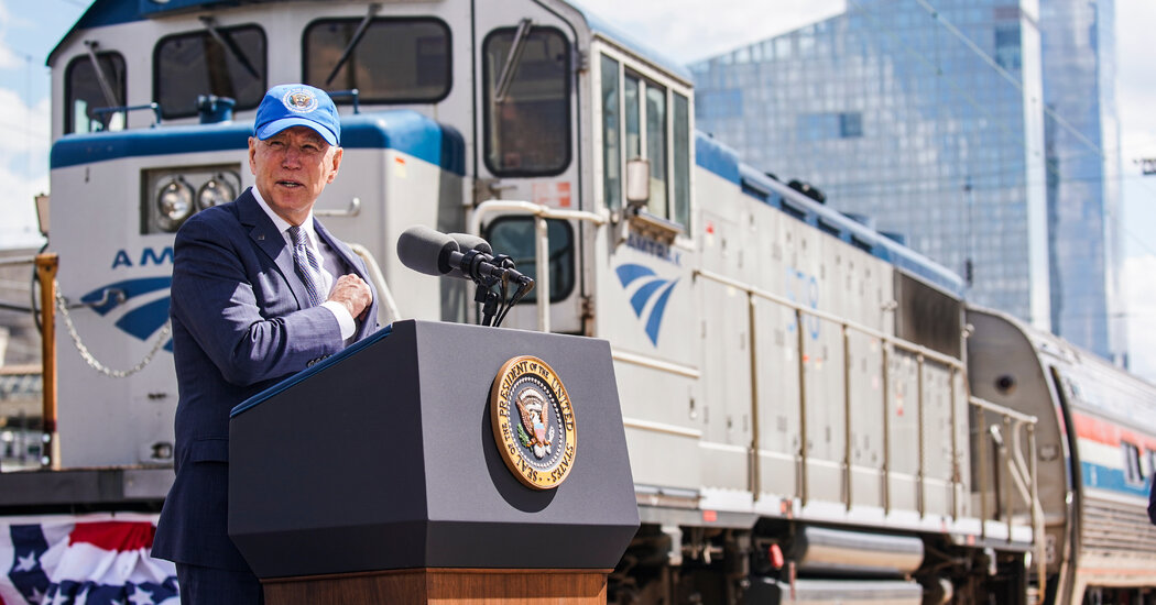 Biden to Go to Philadelphia to Mark Amtrak’s 50th Anniversary