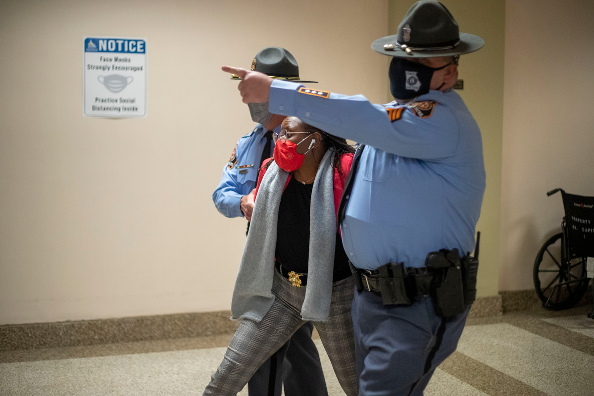 Contained in the Democratic technique to broaden voting rights state by state