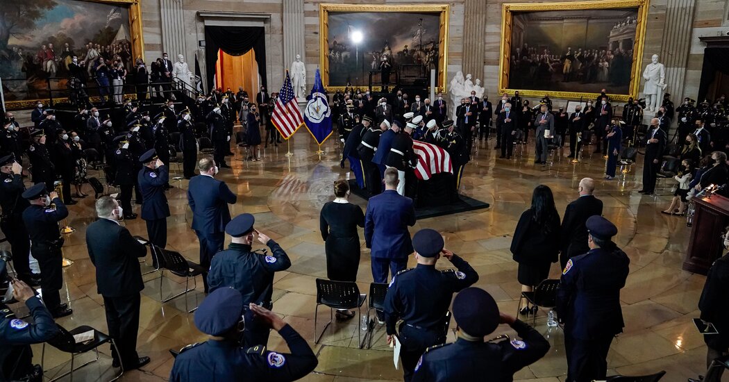Mourning One other Fallen Officer, Capitol Police Face Deepening Disaster