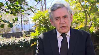 Covid-19 vaccines: Gordon Brown on G7 serving to poorer nations