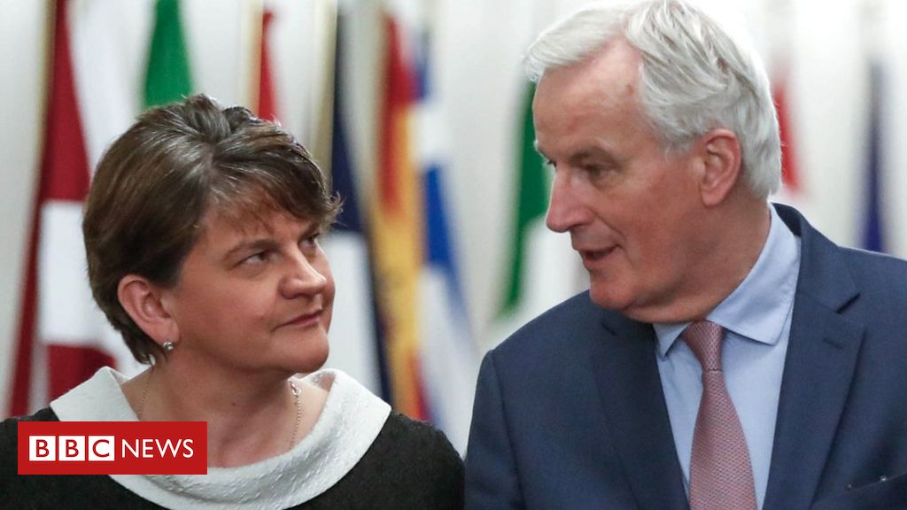 Brexit: Michel Barnier diaries define struggles with DUP