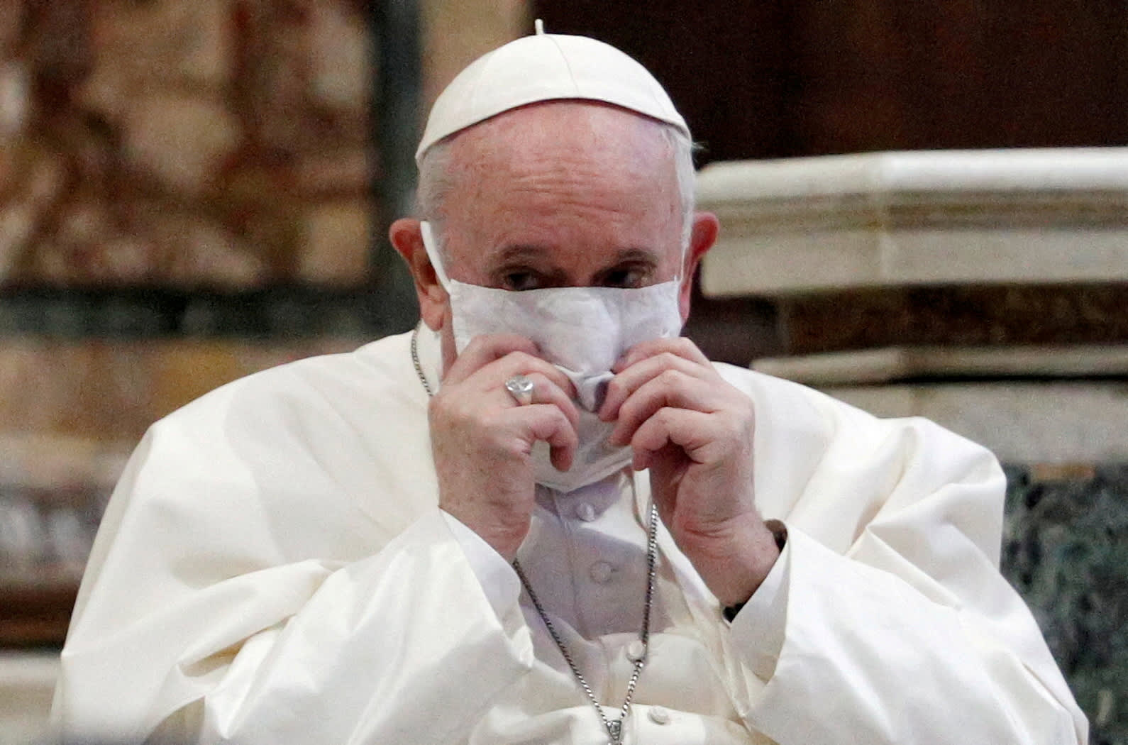 Pope Francis backs Biden name to waive Covid vaccine patents
