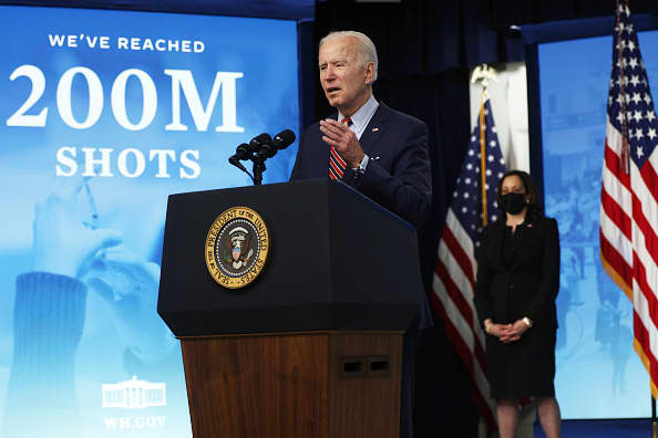 Biden desires 70% with at the least 1 shot by July 4