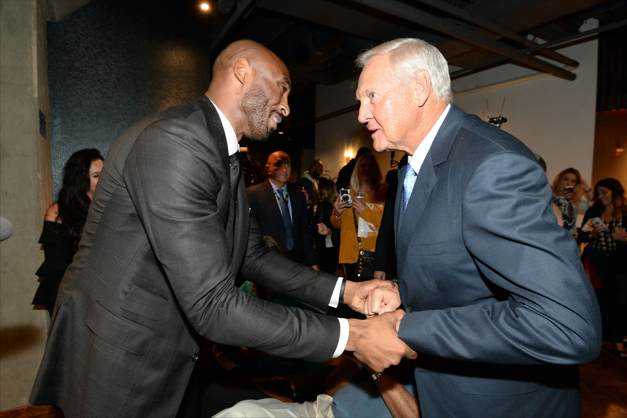 Jerry West displays on the life and legacy of Kobe Bryant