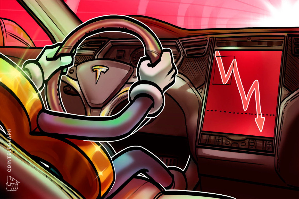 Bitcoin value dip under $40Ok prices Tesla practically 100% of its BTC income
