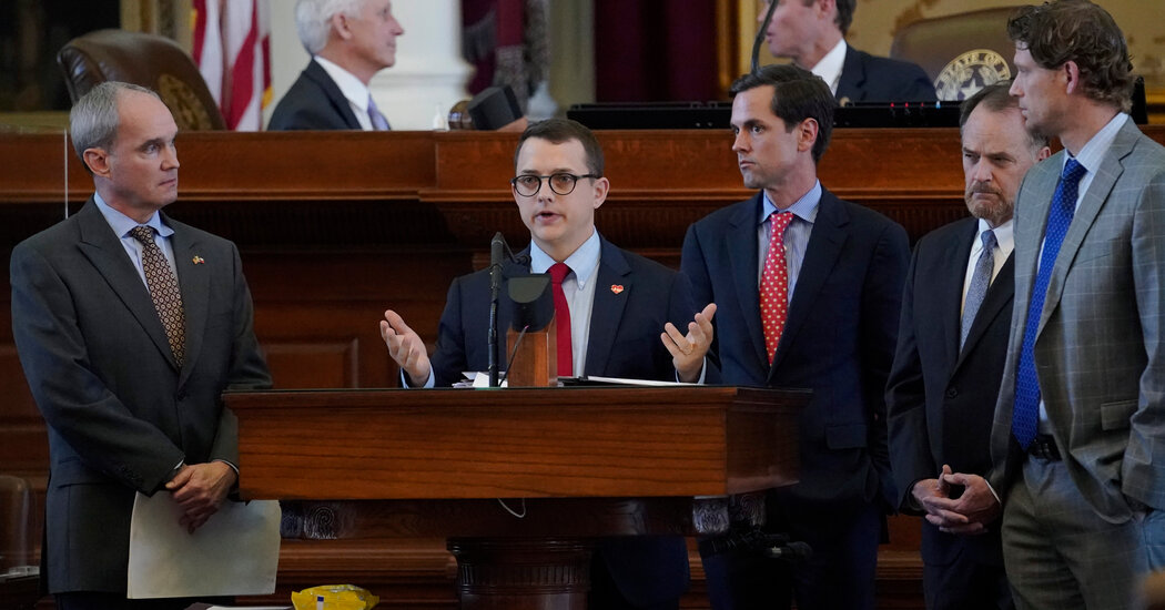 Change Over ‘Purity’ of Vote Places Texas G.O.P. Firebrand in Highlight
