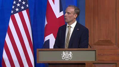 Dominic Raab: Russia’s behaviour has ‘bought to vary’