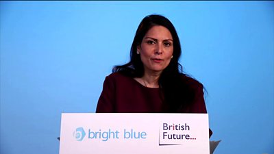 Priti Patel on authorities plans for immigration and safety