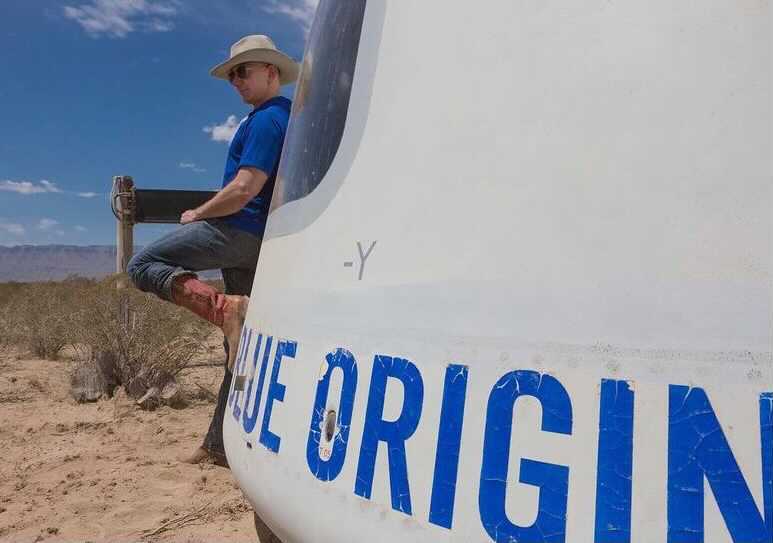 Jeff Bezos’ Blue Origin auctions spaceflight seat for $28 million