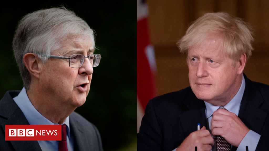 Boris Johnson 'aggressively' ignoring Wales' parliament, Mark Drakeford says