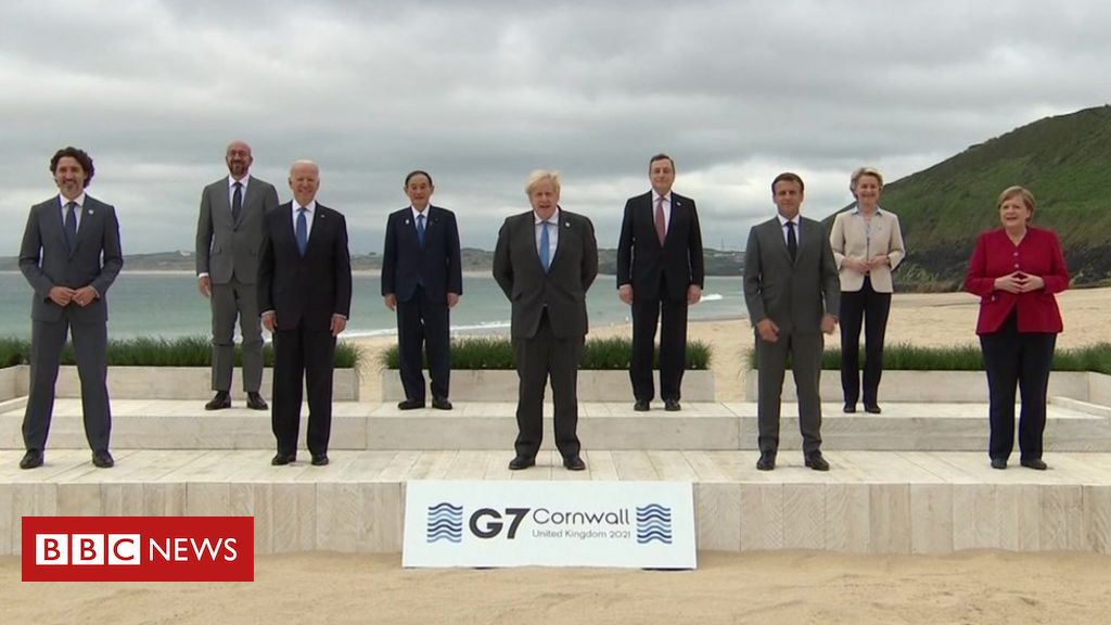 G7: Leaders collect as summit will get beneath method in Cornwall