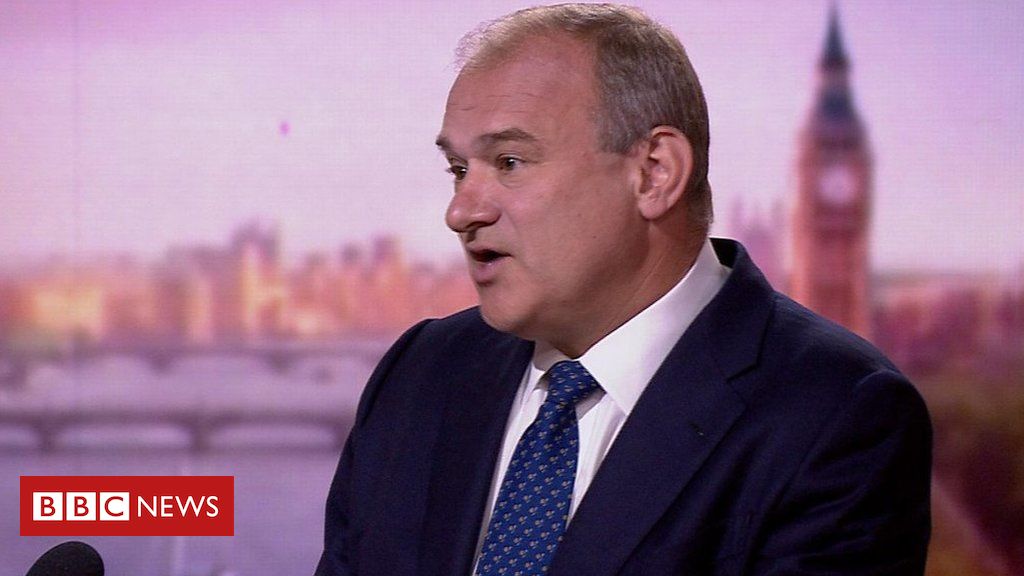 Ed Davey: Lib-Dem win a risk to Tories